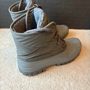 Skechers Windom Snow Boots Women's Size 8 Gray 49820